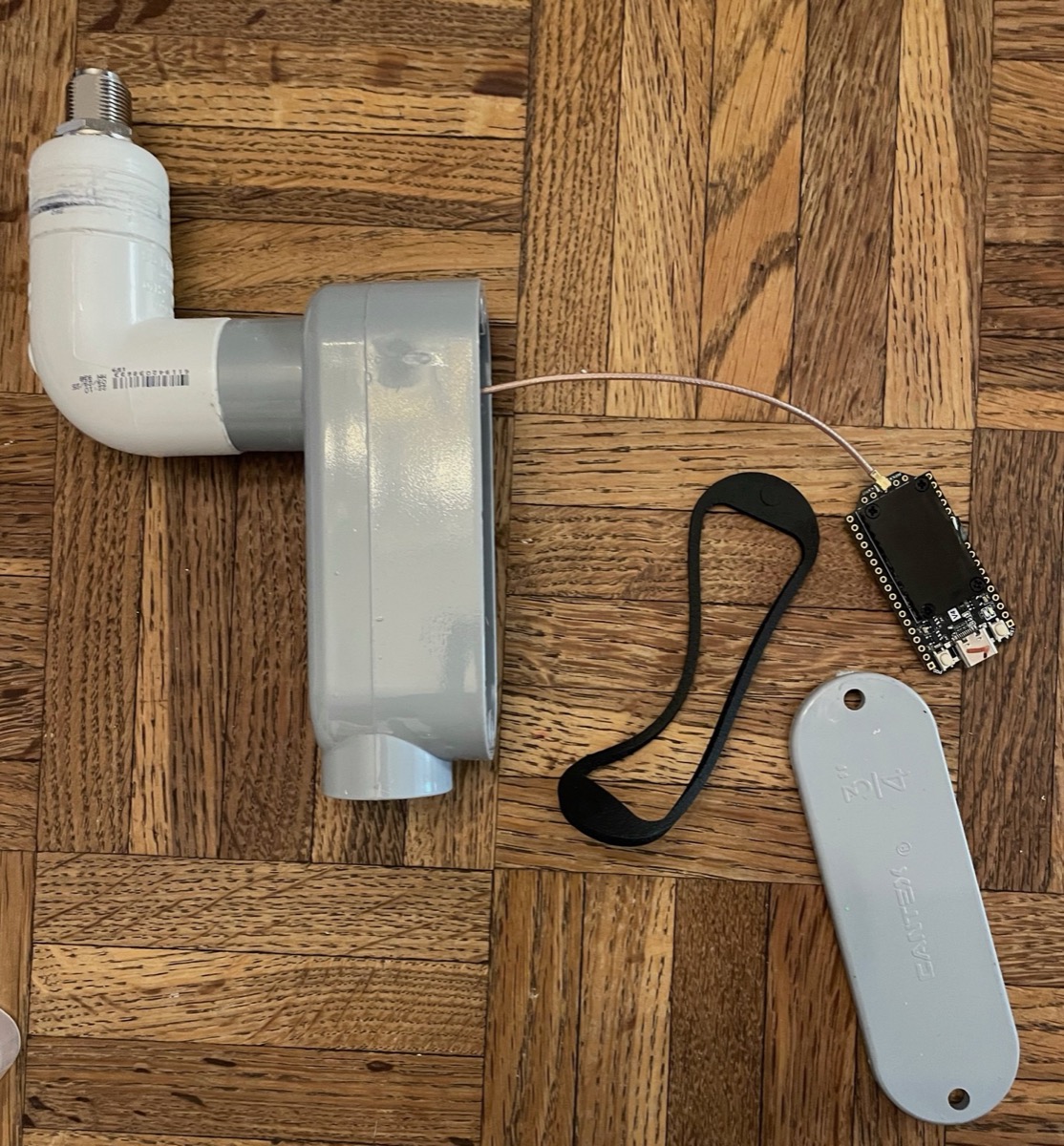 Feedthrough assembled